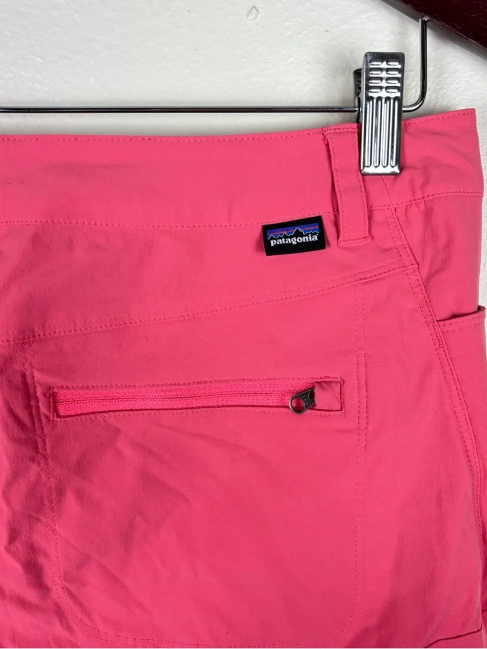 Patagonia Quandary Skirt Womens 6 Pink Hiking Outdoor Stretch Cargo Mini Skirt